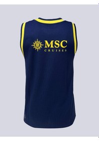 Resim Basket Erkek Çubuklu Forma 25/26 Sarı-lacıvert 