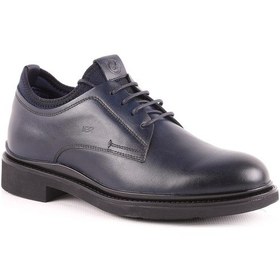 Resim Libero L3456 Deri Erkek Oxford Ayakkabı Kahve Lacivert 