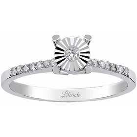 Resim Lilarote Pırlanta 0.12 Ct Tektaş Pırlanta Yüzük 
