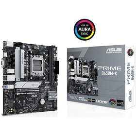 Resim Prime B650M-K AMD B650 AM5 DDR5 6400 DP VGA mATX Anakart 