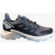 Resim Salomon Supercross 4 W Kadın Mavi Patika Koşu Ayakkabısı L47461700-4541 Mavi 