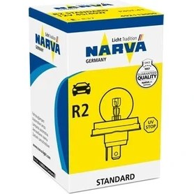 Resim Narva Ampul 12V 3 Fişli Far R2 10 Adet 