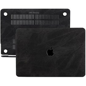 Resim Siyah Macbook Air Kılıf 13 Inç A1369 A1466 Ile Uyumlu 2017 Yılı Öncesi Fabric01 