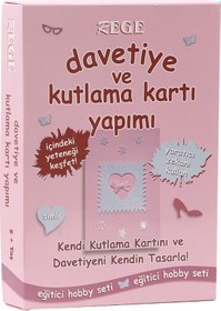 Resim Davetiye İle Kutlama Kartı Yapımı 
