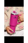 Resim ABAYS pipetli Quencher H2.0 Flowstat Paslanmaz Çelik Yalıtımlı Bardak 40 Oz 1,18 Lt Orchid 
