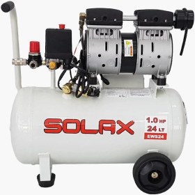 Resim Solax HM0.55JW/24 Sessiz Hava Kompresörü 24 Litre 