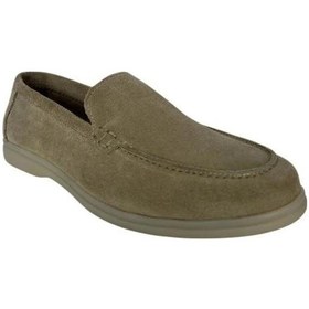 Resim Kemal Tanca 852 661 Erkek Hakiki Deri Loafer Ayakkabı Bej 