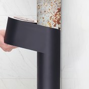 Resim Mutfak ve Banyo için Dekoratif Boru Kapak Bantı - Su Geçirmez Olmayan, Plastik, Borular İçin Çok Amaçlı Gizleme Stickeri, Çatı ve Tesisat Boruları İçin İdeal, Banyo Dekorasyon Bantı|Çok Amaçlı Dekorasyon Bantı|Plastik Yapı, Boru Dekorasyon Tapı 