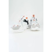 Resim Guja Tasarım Yüksek Tabanlı Beyaz Erkek Sneaker 