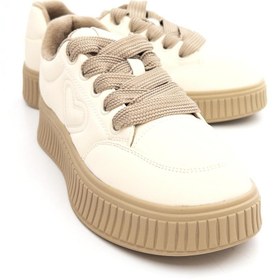 Resim Guja 25K419 Kadın Hakiki Deri İçi Polarli Sneaker Ayakkabı 