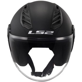 Resim LS2 AIRFLOW 2 MAT SİYAH MOTOSIKLET (ÇENE AÇIK) KASK 