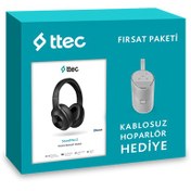 Resim TTEC 2MFP03 Kablosuz Müzik Fırsat Paketi: Soundmax 2 Kulaklık + TAKS KH01 Bluetooth Hoparlör Kırmızı 