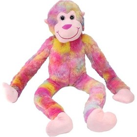 Resim Renkli Maymun Peluş Oyuncak 85 cm 