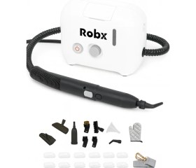 Resim Robx Yeni Nesil Çok Fonksiyonlu 21 Adet Aksesuar Buharlı Temizlik Makinesi 8 saniyede kesintisiz buhar 