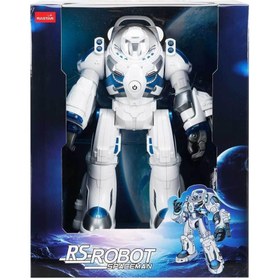 Resim Nessiworld 76900 Robot Spaceman Uzaktan Kumandalı Sesli ve Işıklı 