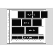 Resim KAISER Negatif Dosyalama Sayfaları 60 MM 4 Şerit (100) Acetate (2 