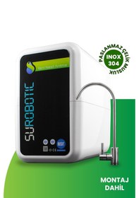 Resim Premium Camlı Mineralli 80 Gpd Membranlı Su Arıtma Cihazı 