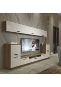 Resim Decoraktiv Trendstyle 9 Mdf Tv Ünitesi Tv Sehpası Pera - Beyaz 