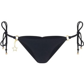 Resim Agent Provocateur Malisa Bağcıklı Bikini Altı - Lüks Italyan Kumaş, Spf 50+, Hızlı Kuruyan, Modern Tasarım Siyah 