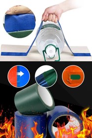 Resim Buffer ® 5 cm x 5 mt. Yapışkanlı Çadır Tente Hortum Tamir Bandı 