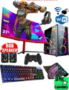 Resim DMC N132x (PUBG,GTA 5) I5 2400,16gb,256gb Ssd,500gb Hdd,4gb Rx550,27''masaüstü Oyuncu Bilgisayarı 