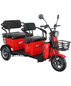Resim Stmax St Max Elit 940 Elektrikli Moped Kırmızı 