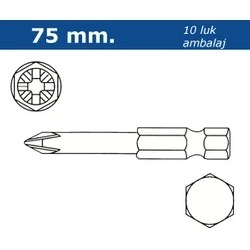 Resim Proscr Proscr SCR03075 - PH2-75 Mm Yıldız Bits Uç 