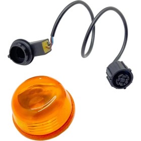 Resim Mars Çamurluk Yan Sinyal Lambası Yuvarlak (Duylu) Actros/axor 1996-2004 