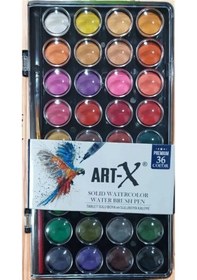 Resim Art-x Premium 36'lı Sulu Boya Seti / 36 Renkli 