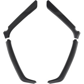 Resim GP Kompozit Yamaha NMAX 125 / 155 2021-2024 Uyumlu Bacak Koruma Siyah 