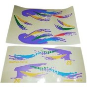 Resim Mobylette 52 Bionik Yazı Takımı Rengarenk 