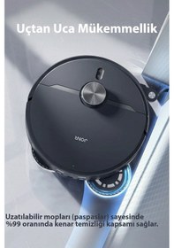 Resim Jonr X1 Max 20.000pa Robot Süpürge Ve Paspas Siyah 