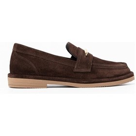 Resim Oxford Klasik Kadın Rc-26y-001-r40231 John May Kahve Süet 7 Kahverengi 