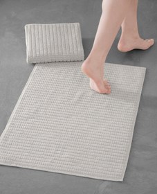 Resim Penta Bathmat 202 - 2 Adet 50x75 cm Premium Ayak Havlusu - Taş 