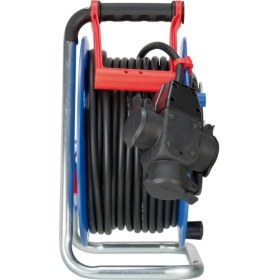 Resim Brennenstuhl Garant IP44 Lisanslı 38+2 Metre 3 Soketli 3g1.5 Makaralı Kablo 