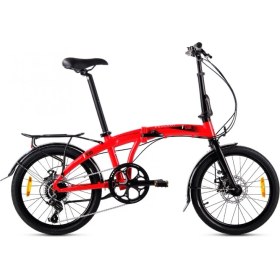 Resim Peugeot F13-D 20 Md Katlanır Bisiklet 330H Kırmızı 
