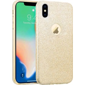 Resim Nettech Apple iPhone Xs Max Uyumlu Simli Arka Koruma Kılıf 