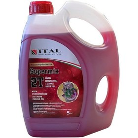Resim Ital Süpermix 2 Zamanlı 5 Litre Motor Yağı 