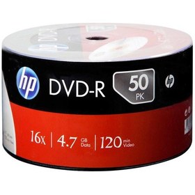 Resim Hp Dvd-R 16X 4.7 Gb 50'Li Boş Dvd Dme00070-3 Ent 