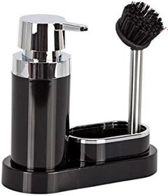 Resim PRMNV Polen Mutfak Seti Siyah Sıvı Sabunluk Fırça 