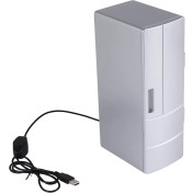 Resim Maggiei Buzdolabı Mini USB Buzdolabı Dondurucu Kutular Içecek Bira Soğutucu Isıtıcı Seyahat Buzdolabı Buz Kutusu Araba Ofis Kullanımı Taşınabilir (Yurt Dışından) 