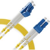 Resim Fiber Optik Patch Kablo Lc-Lc Duplex OS2 Single Mode 5 metre 