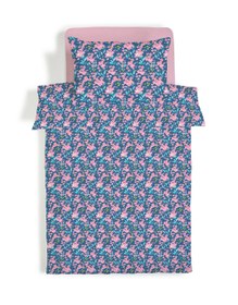 Resim Evmila Minik Çiçekler Desenli Nevresim Takımı - 160x220cm Nevresim +50x70cm Yastık Kılıfı+90x190cm Çarşaf 