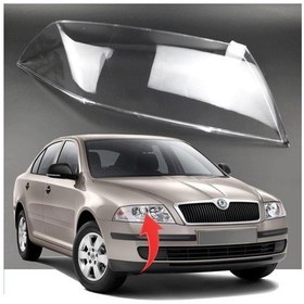 Resim Gkl Octavia A5 Kasa Sağ Far Camı 2005-2008 