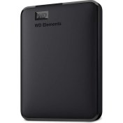 Resim Wd 5tb Elements Portable External Hard Drive, USB 3.0 - WDBU6Y0050BBK-WESN Harici Harddisk 