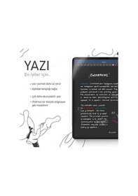 Resim Apple Uyumlu iPad 10.2 9.nesil Paper-like Ekran Koruyucu Kağıt Hisli Kırılmaz Cam Kaymaz Mat Yüzey Kılıf 