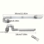 Resim HW-602/603B Giriş ve Çıkışlı Akvaryum Filtre Kovası - Dayanıklı PC Malzeme, Elektriksiz Balık Tankı Aksesuarları 
