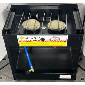 Resim Kıpkıp Mangal Çift Brülör-2 Kademe Diğer 