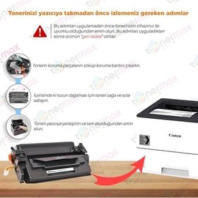 Resim tonermax Canon Uyumlu i-Sensys LBP-325X Muadil Toner - Çipli 2'li Paket 