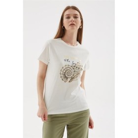 Resim Fashion Friends Baskılı Kadın T-Shirt 25Y0398K1 (25Y0398K1) 